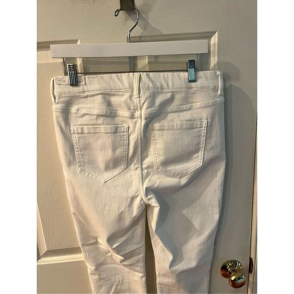 Liverpool The Glider The Ankle Skinny Jeans in Bright White Sz 6/28 NWT - Picture 7 of 9